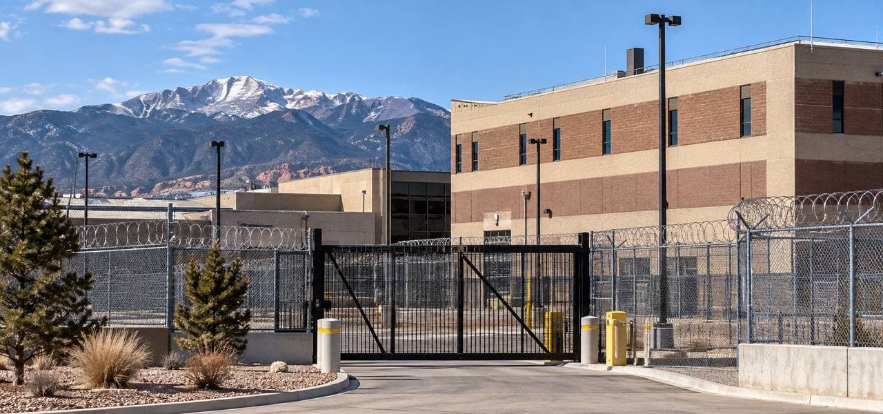 Illustrative secure detention setting for El Paso County bail bond information