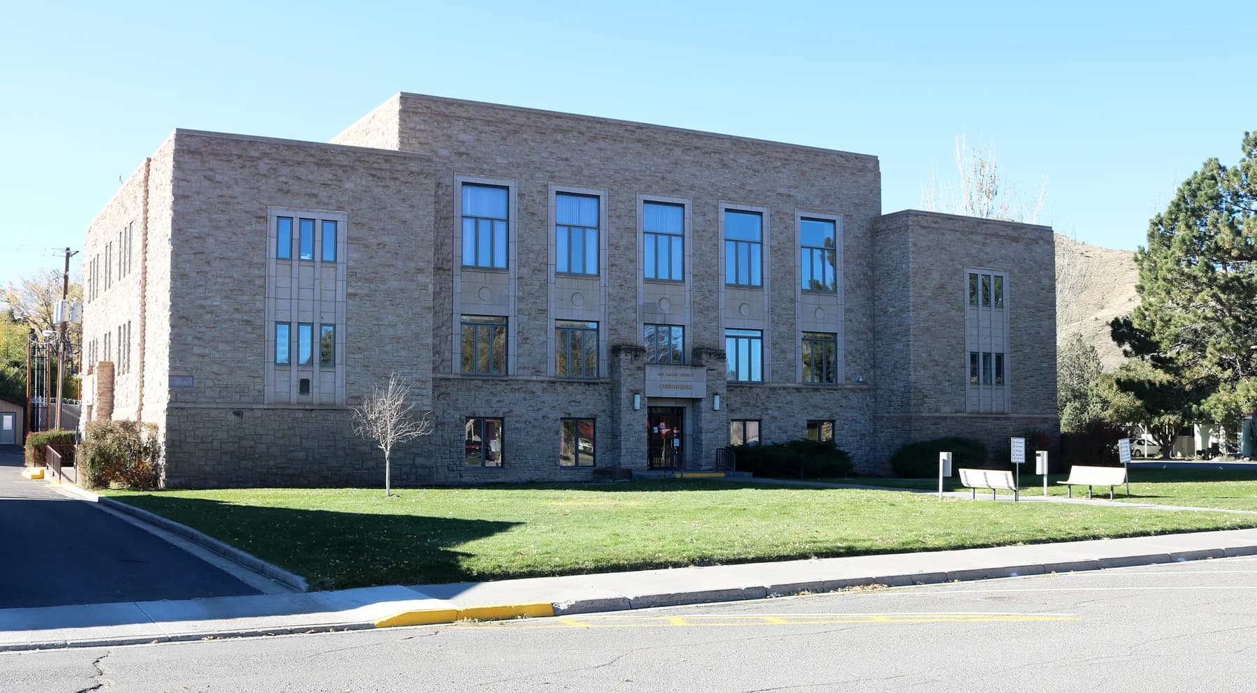 Rio Grande County Courthouse in Del Norte, Colorado
