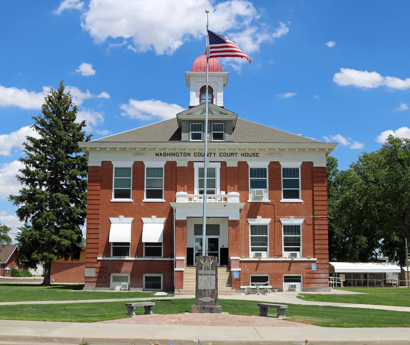 Washington County Court House in Akron, Colorado